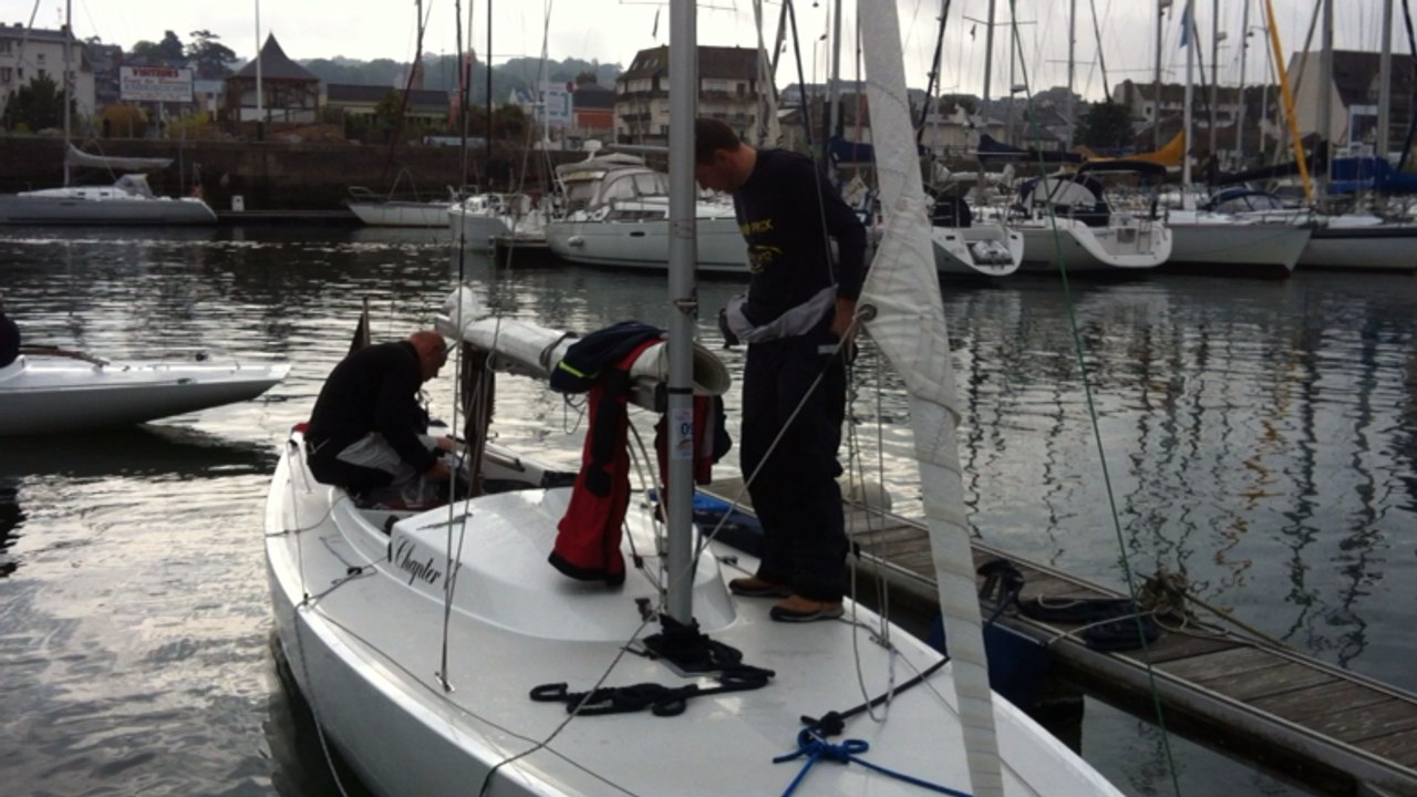 La régate des voiliers Dragon