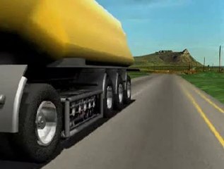 Truck Landscape 3D Animation