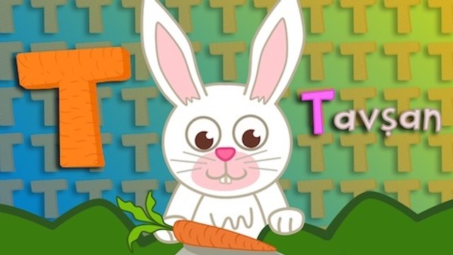 T Harfi - ABC Alfabe SEVİMLİ DOSTLAR Eğitici Çocuk Şarkıları (Türkçe Çizgi Film - Klip)