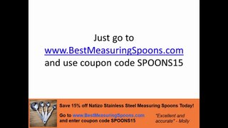 How to Buy Natizo Measuring Spoons with a Promo Code