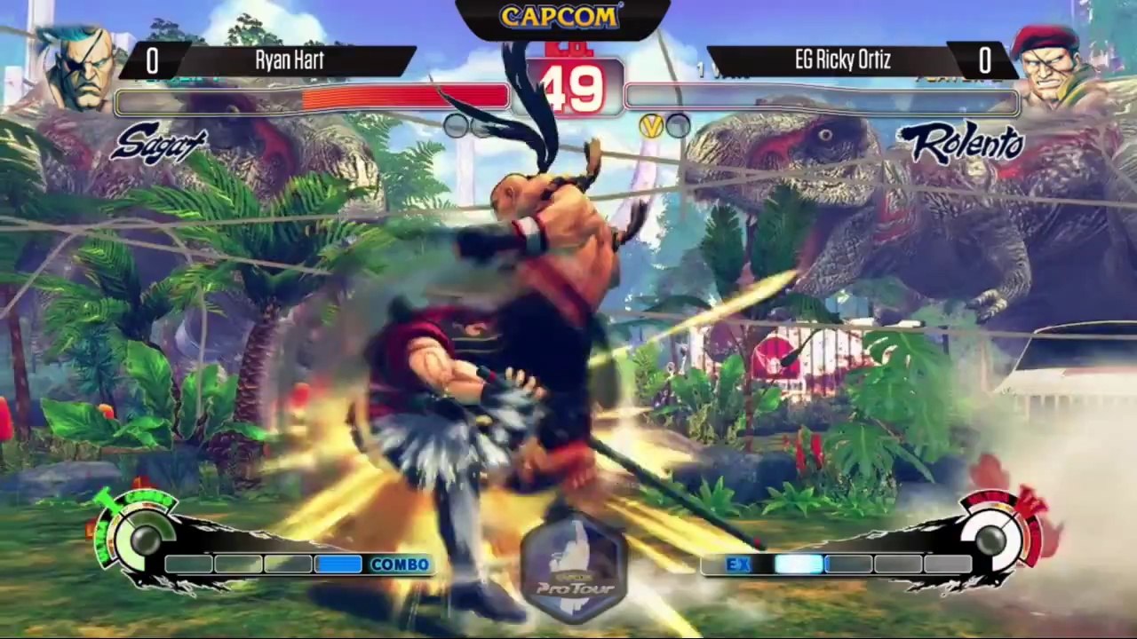 USFIV  Ryan Hart vs EG Ricky Ortiz - Capcom Pro Tour E3 Invitational