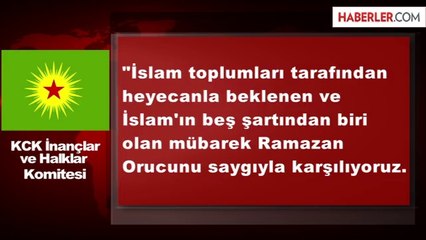 Kandil'den Bildiri Gibi Ramazan Mesajı