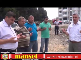 Vasiyet uğruna Müteahhit Oldular