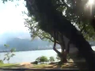 Le lac Rodrigo de Freitas de Rio