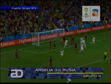 Resumen Grupo H - 3era Fecha - Argelia 1-1 Russia