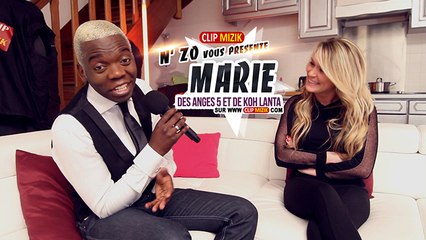 Marie dans Entrevue Clip Mizik animée par N'zo