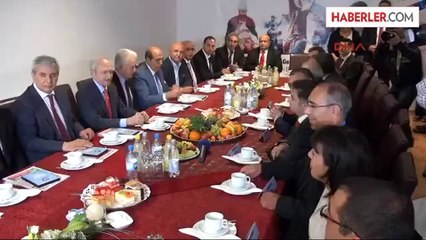 Kılıçdaroğlu, Köln'de Avrupa Alevi Birlikleri Konfederasyonu'nu Ziyaret Etti