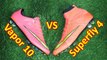 Nike Mercurial Superfly 4 vs Mercurial Vapor 10 Comparison & Review