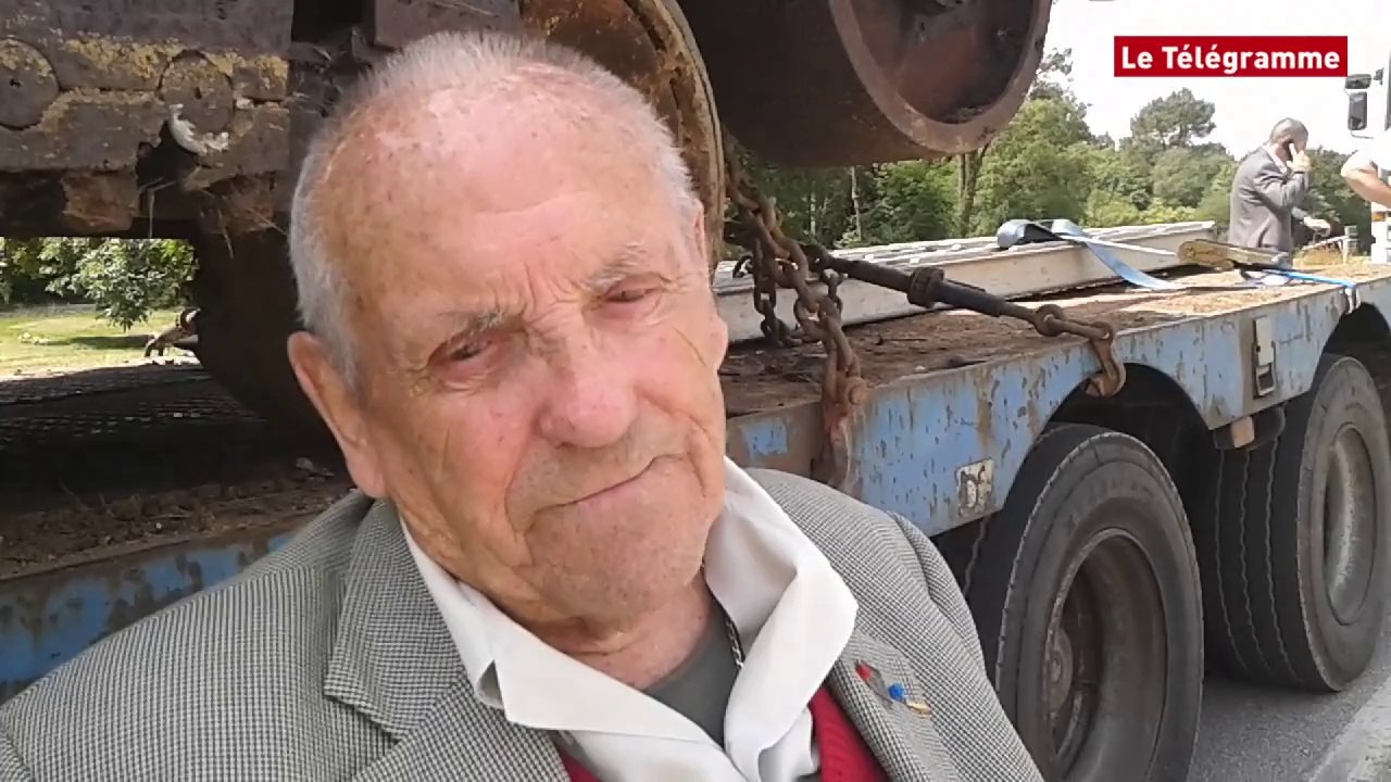 Meucon (56). Un char Sherman sort de l'oubli