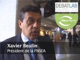 Xavier Beulin (FNSEA) sur la réforme territoriale : 