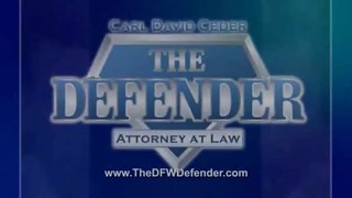 Carl David Ceder - The DFW Defender (NEW)