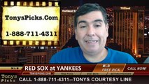 New York Yankees vs. Boston Red Sox Pick Prediction MLB Odds Preview 6-27-2014