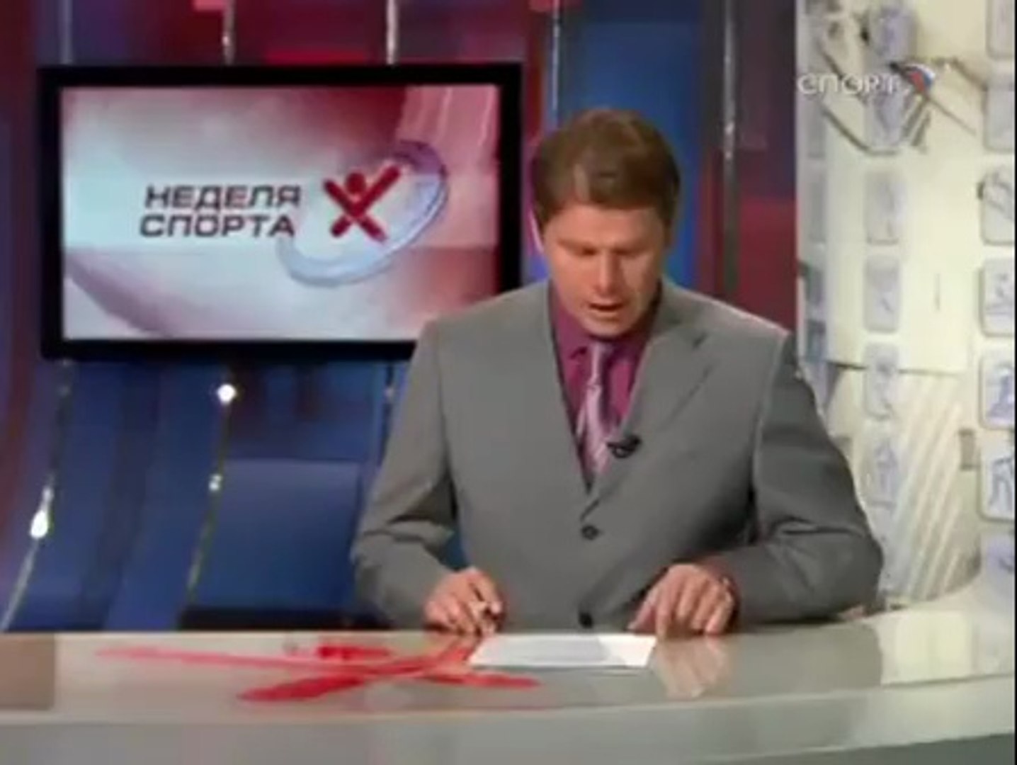 ⁣Анонсы, заставки и часы (Спорт, май 2009)
