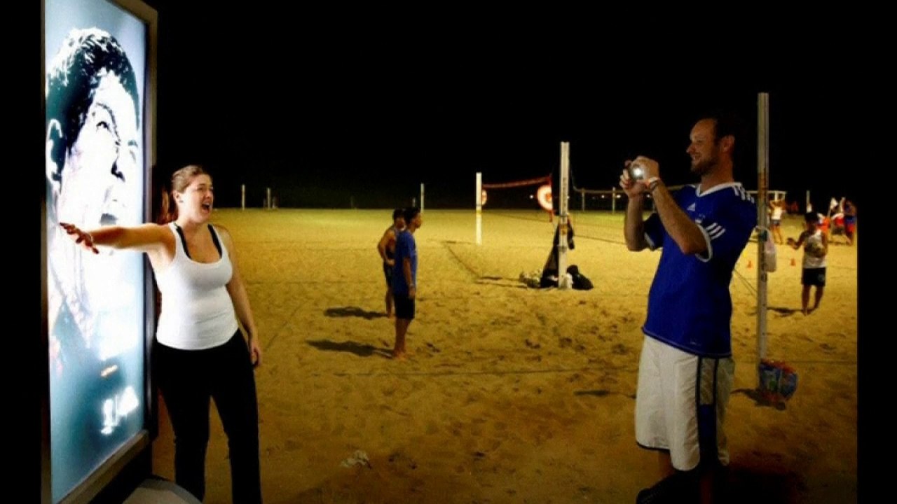 Ad featuring Luis Suarez becomes tourist attraction
