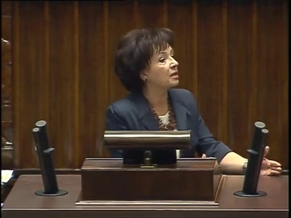 Poseł Elżbieta Witek - Wystąpienie z dnia 24 czerwca 2014 roku.