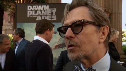 Dawn Of The Planet Of The Apes Premiere: Gary Oldman As Dreyfus