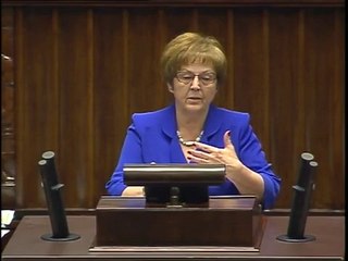 Poseł Maria Zuba - Wystąpienie z dnia 24 czerwca 2014 roku.