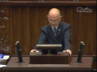 Poseł Waldemar Andzel - Wystąpienie z dnia 24 czerwca 2014 roku.