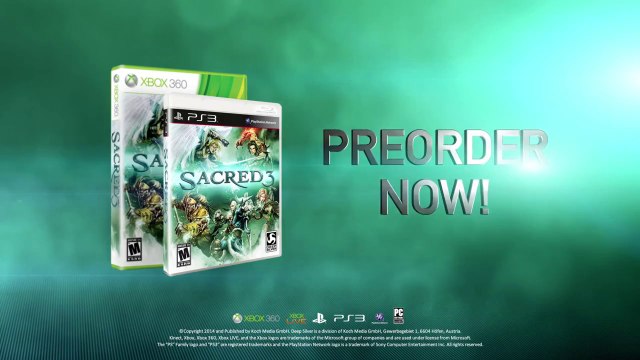 Sacred 3 - CGI Trailer PS3 Xbox 360 PC