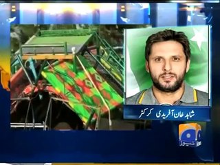 Nawaz Sharif & Imran Khan Should Play T20 Match  Shahid Afridi