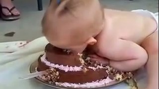 2014 komik bebek videolar - bebegin pasta sevgisi video