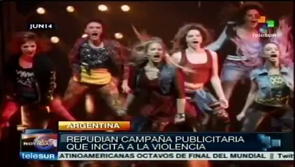 Argentina: logran retirar publicidad por estimular violencia de género