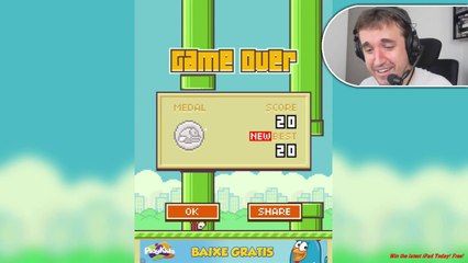 O PÁSSARO DE SATANÁS - Flappy Bird iPad