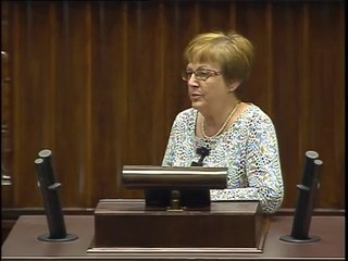Poseł Maria Zuba - Wystąpienie z dnia 25 czerwca 2014 roku.