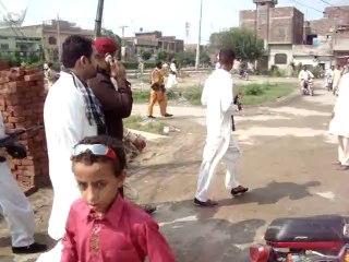 Khawaja Afsar MajeedRathore after EID prayers