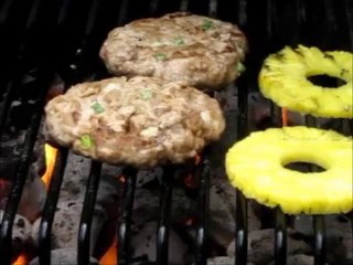Cooking Video -- Pineapple Teriyaki Pork Burgers