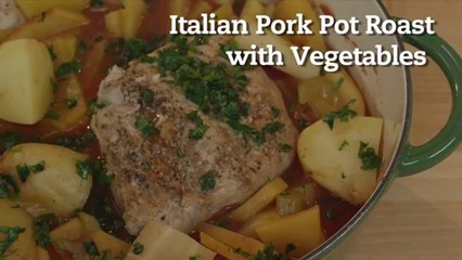Italian Pork Pot Roast with Vegetables