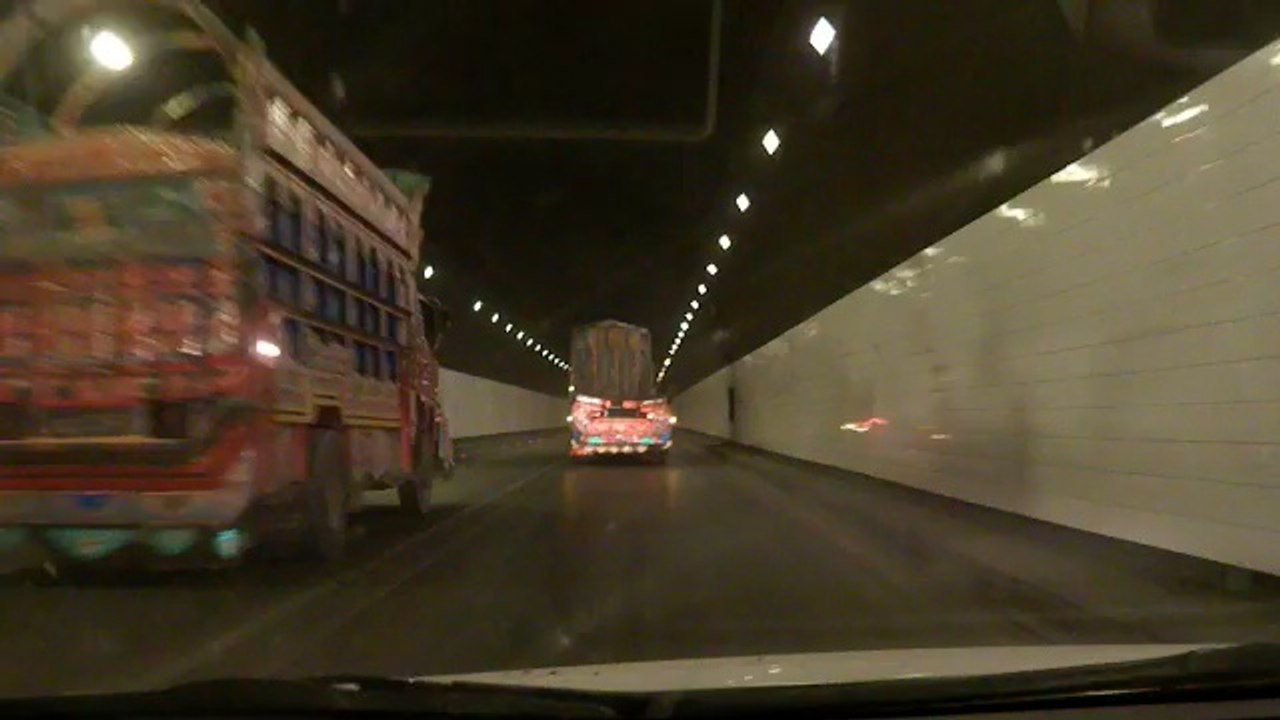 Inside Kohat Tunnel