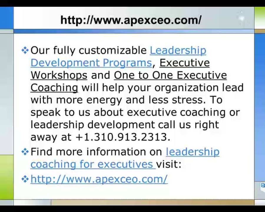 Energy Leadership