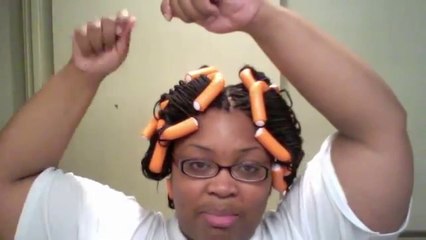 Hair Growth Week 1_ BeeMine Products, Curling micros