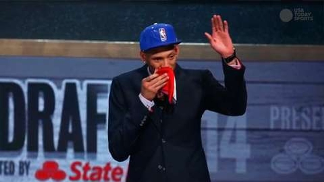 Best moments and movements in 2014 NBA draft