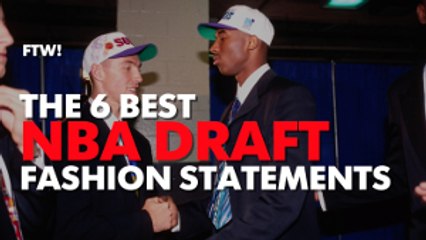 6 best NBA draft fashion statements of all time