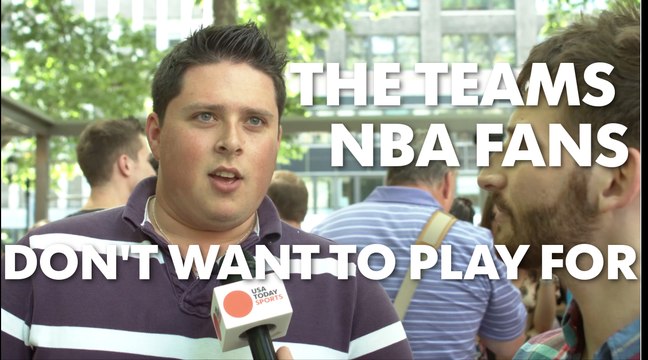 Ask NBA fans: What team would you not want to be drafted by?