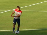 Raw: US trains ahead of match against Germany