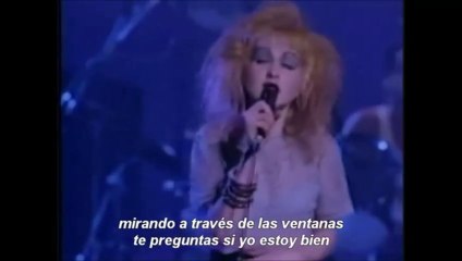 Cyndy Lauper  "Time After Time" {Subtitulos Español}¸.•*¨*• ♪♫