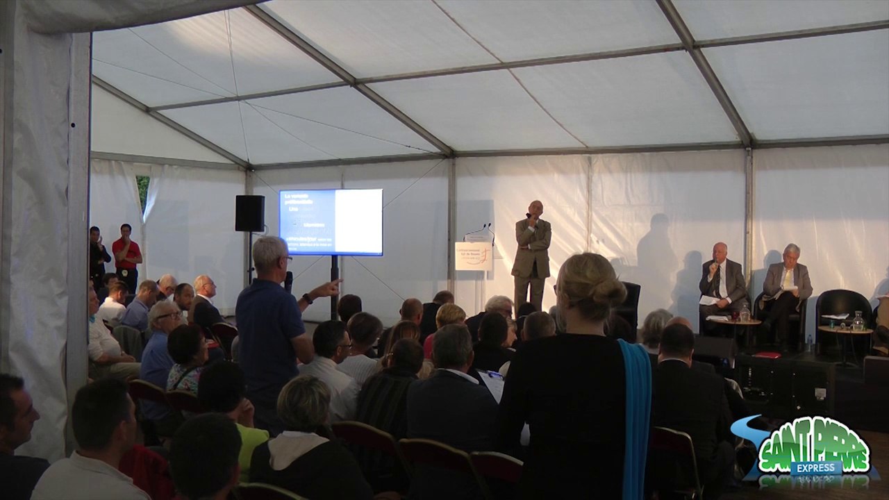 liaison A28-A13 - Gouy - 6 - réponses sur le cancer - huées contre la réponse de la DREAL - on a tous des routes devant chez nous