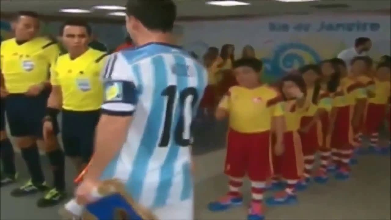Leo Messi & Cristiano Ronaldo at World Cup 2014