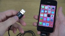 AmazonBasics iPhone 4S iPhone 4 Sync Charging Cable - Review (4K)