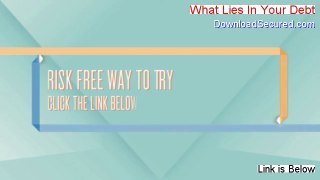 What Lies In Your Debt PDF Free (what lies in your debt)