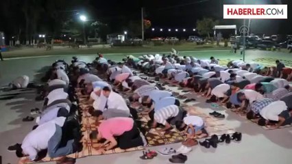 İlk teravih namazı kılındı - MANİSA/