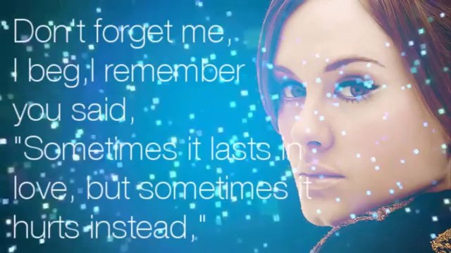 Adele - Someone Like You (Lyrics / Paroles)