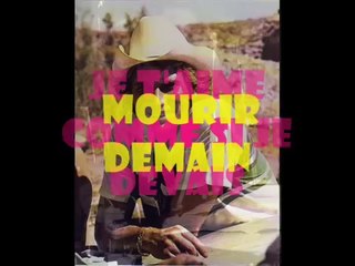 JOHNNY HALLYDAY - COMME SI JE DEVAIS MOURIR DEMAIN