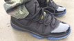 air jordan 11 xi retro  gamma blue on feet,Cheap Air Jordan Shoes Free Shipping