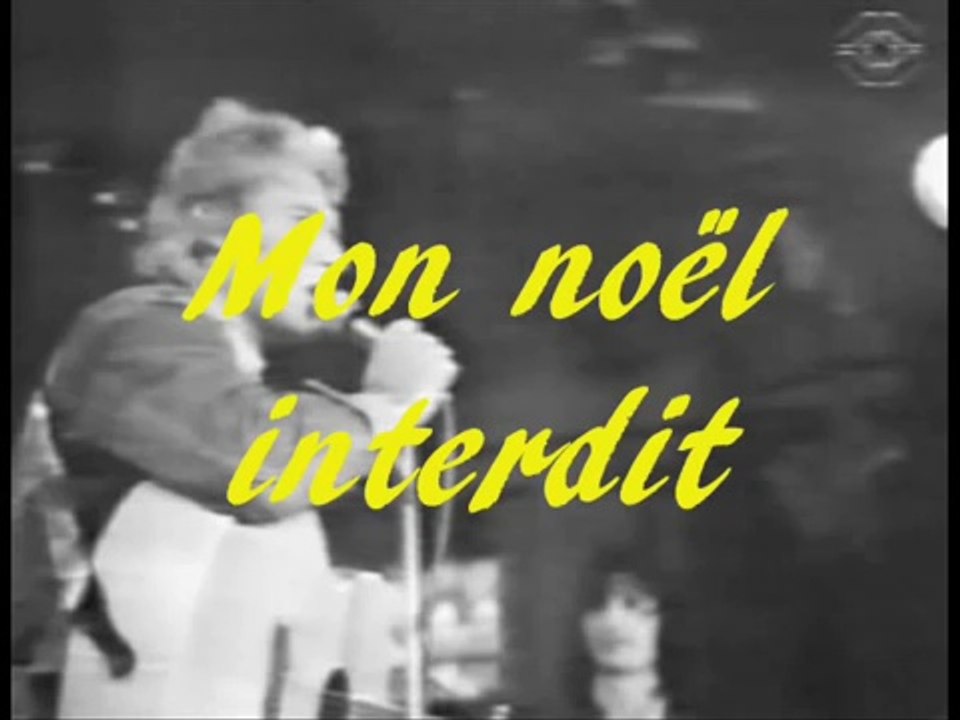 JOHNNY HALLYDAY - NOEL INTERDIT