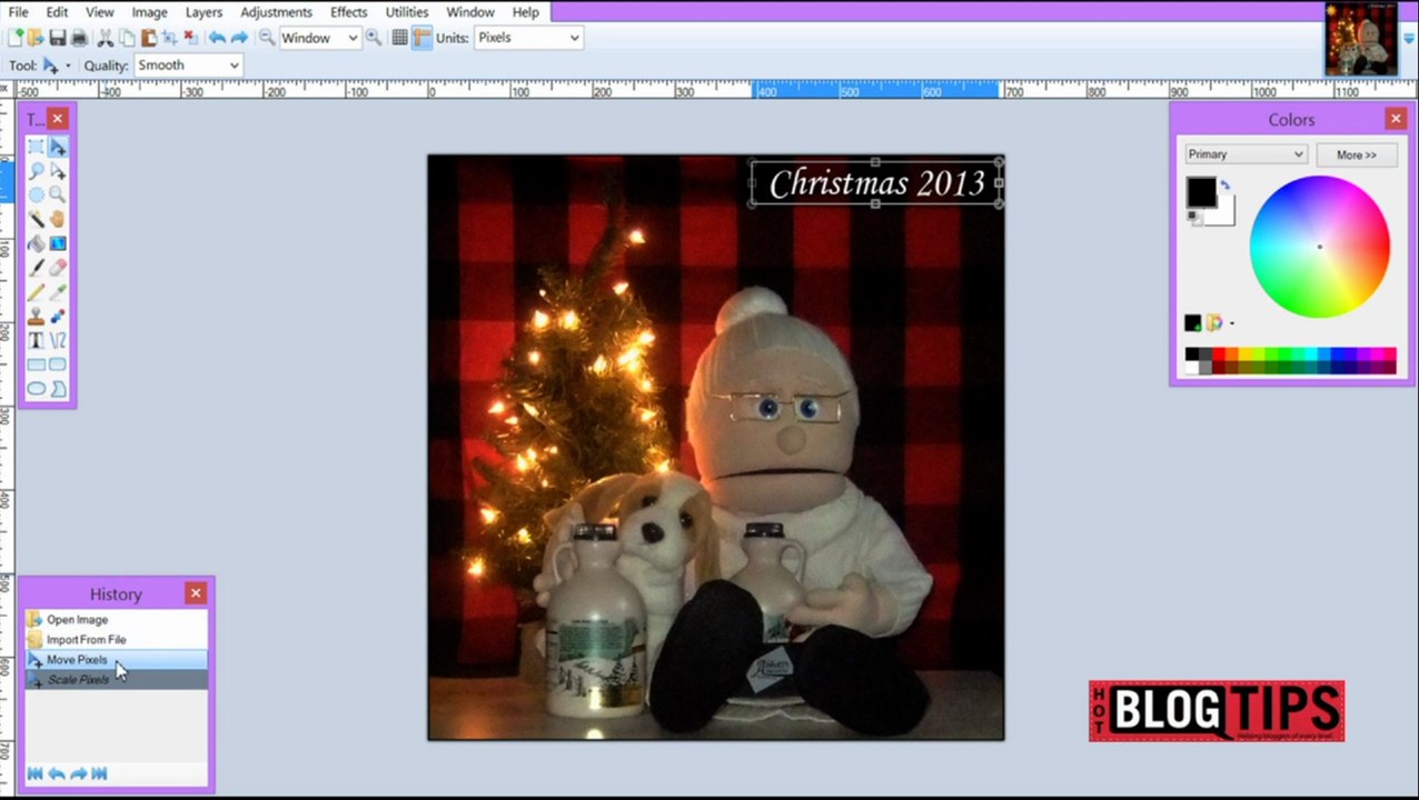 Putting a Watermark on Pictures in Paint.net