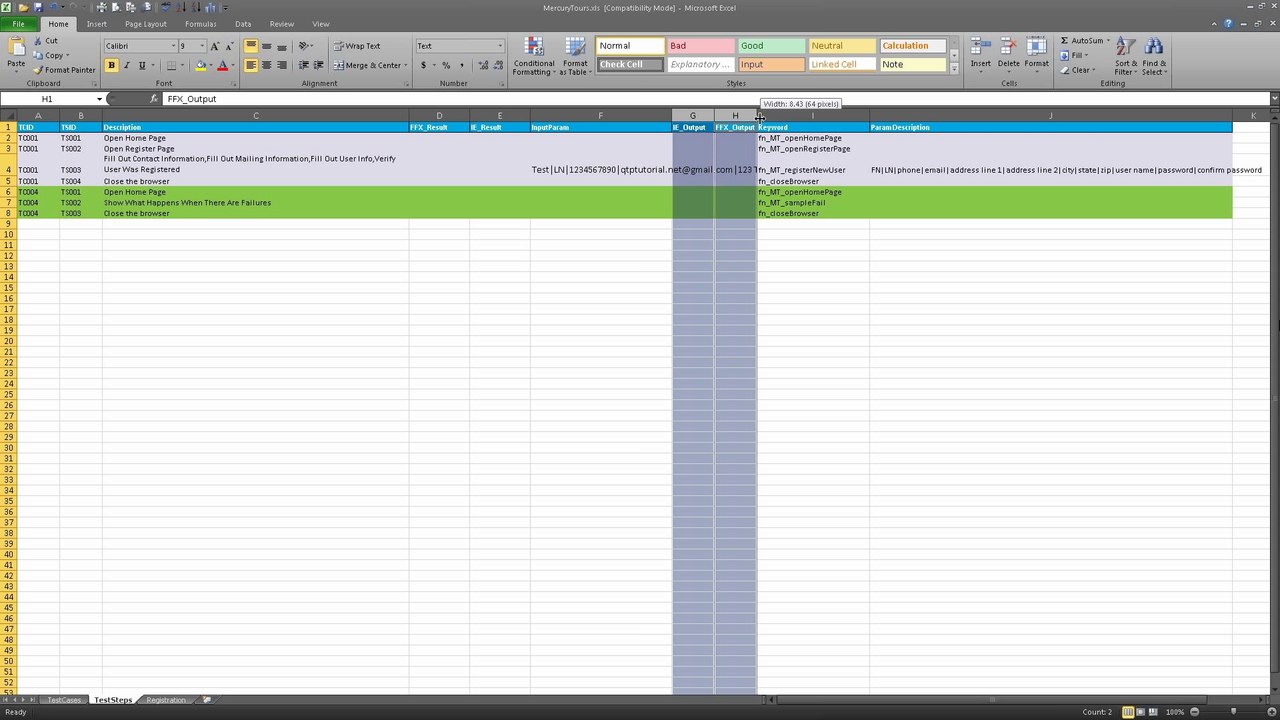 QTP Tutorial- Advanced Automation Frameworks Part 2 (Keyword Driven, VBscript, Functions)